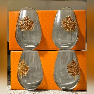 Stem less Wine Glasses